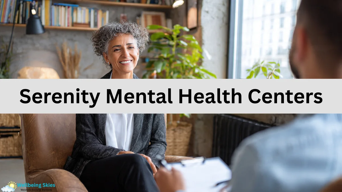 Serenity Mental Health Centers - Therapist and patient during a counseling session in a calm, inviting environment.