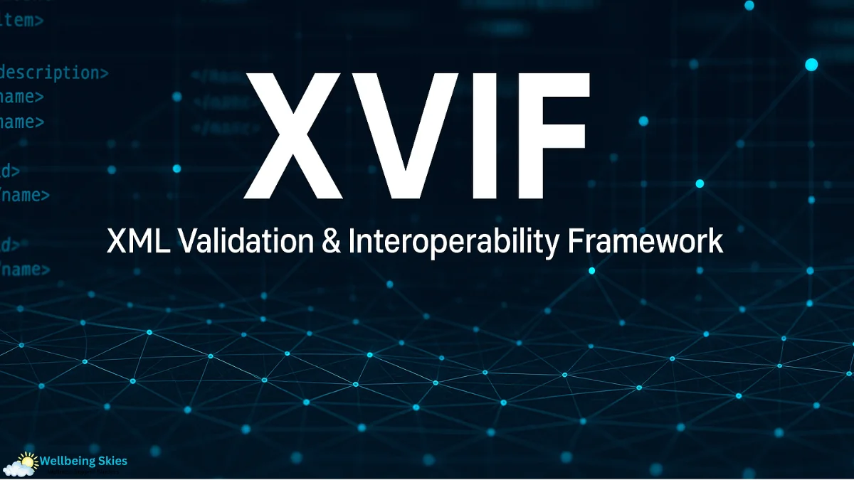xvif featured image showing XML validation and digital interoperability framework in a tech background