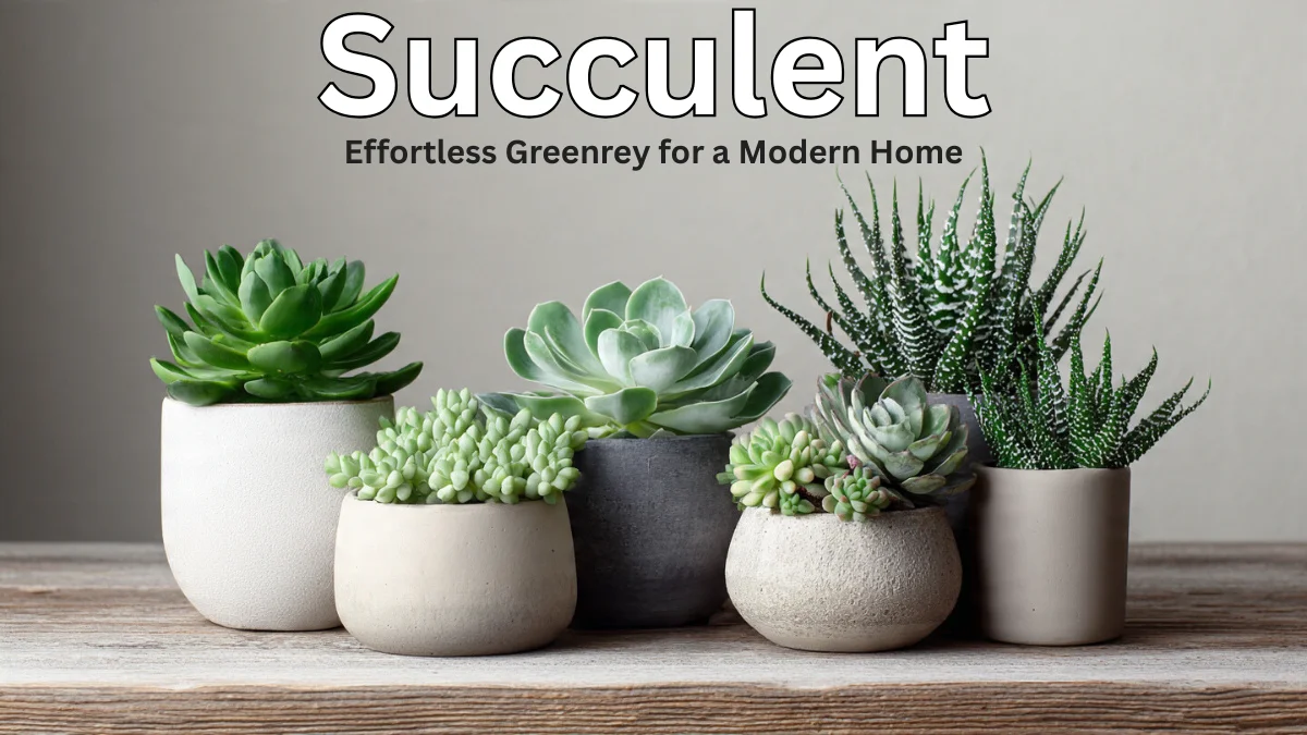 A collection of colorful Succulent plants in minimalist pots on a windowsill.