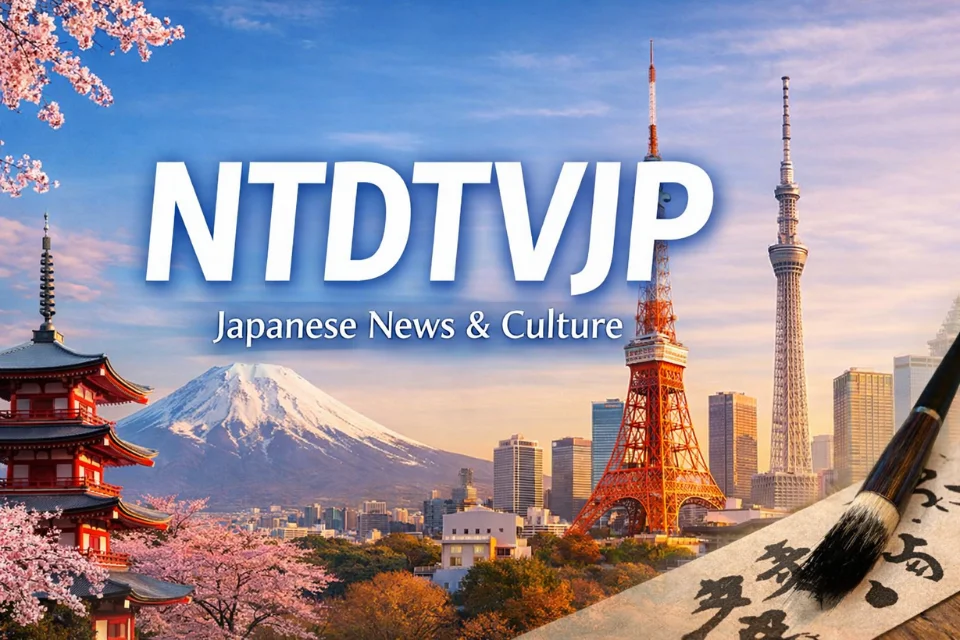 NTDTVJP featured image showcasing Japanese news, culture, and modern cityscape