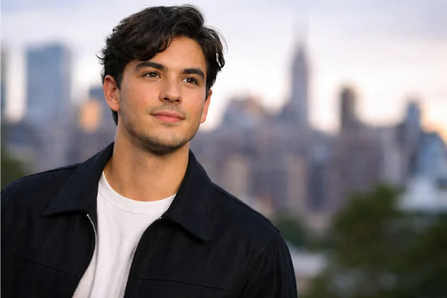 Peter Dager looking ahead toward his future in film and television