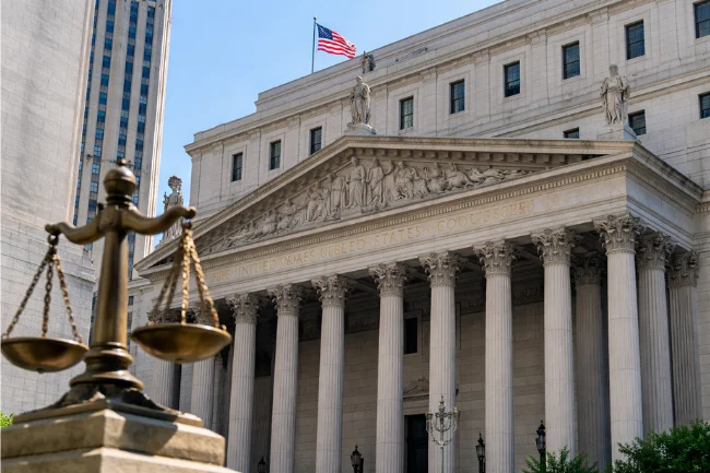 Kristy Greenberg’s career era at the Southern District of New York federal courthouse