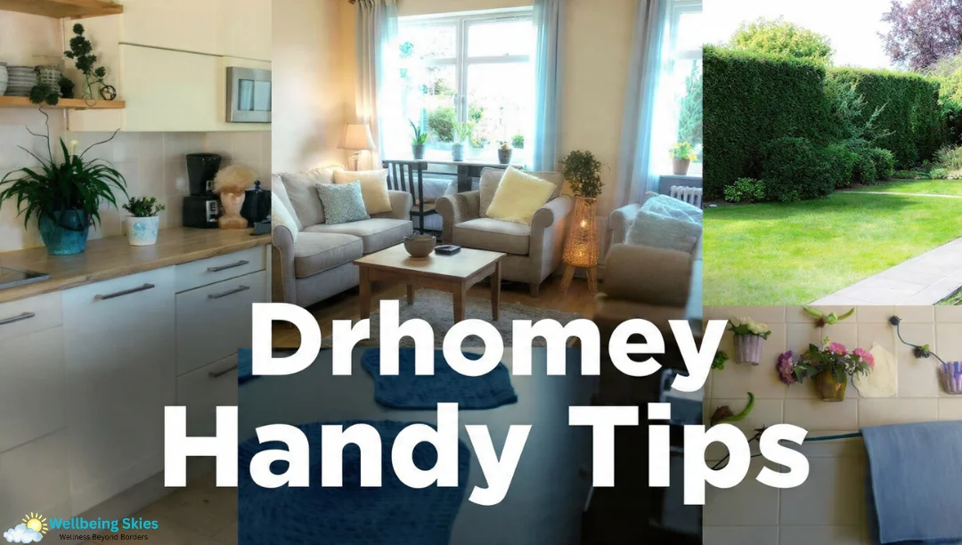 DrHomey Handy Tips for home organization, outdoor landscaping, and DIY improvements.