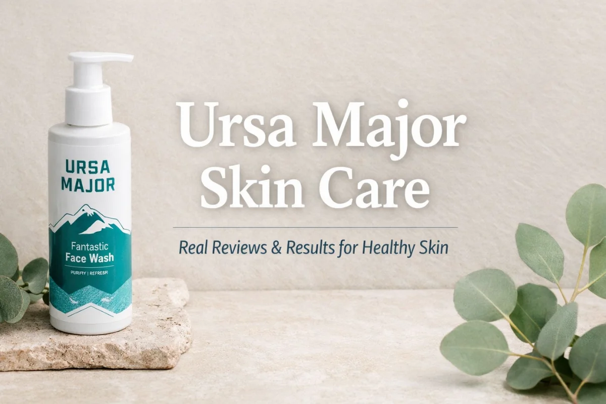 Ursa Major Skin Care featured image showing a minimalist skincare product with natural botanical styling