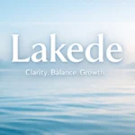 Lakede concept representing calm clarity, balance, and intentional growth over a serene lake