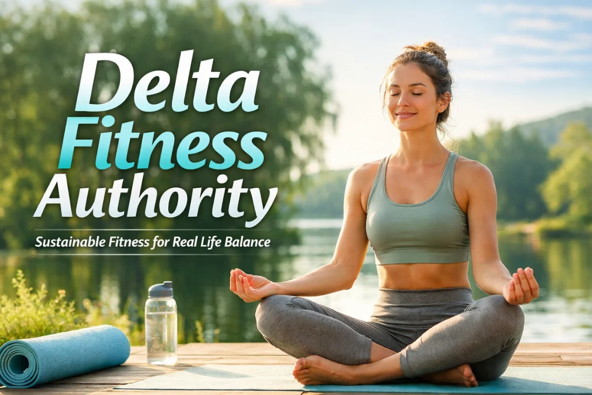 Delta Fitness Authority promoting sustainable fitness, mindfulness, and balanced wellness in everyday life