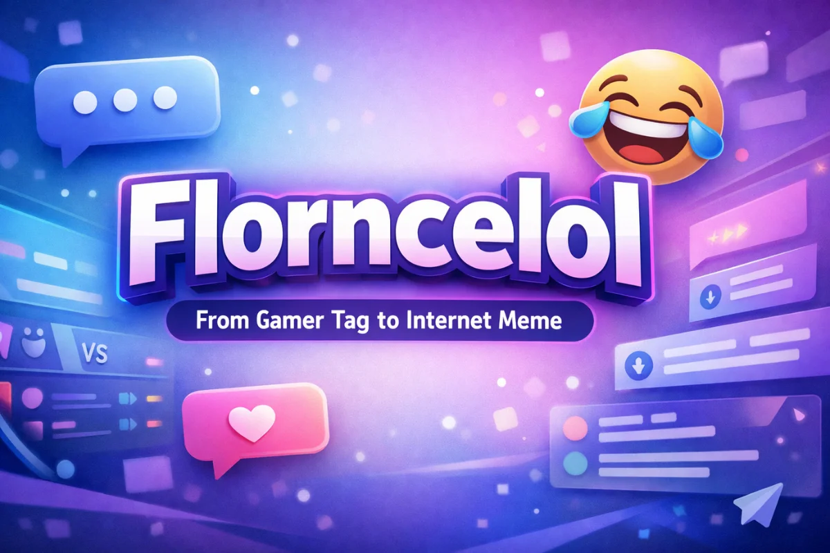 Florncelol featured image showing a gaming username evolving into an internet cultural symbol
